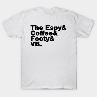 Melbourne (VB black print) T-Shirt